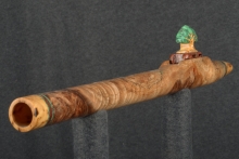 Monkeypod Burl Native American Flute, Minor, Mid G#-4, #R1L (4)